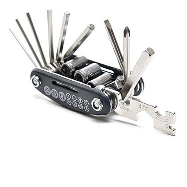 Imagem de Kit de ferramentas de reparo mecânico portátil para motocicleta de bicicleta com várias funções