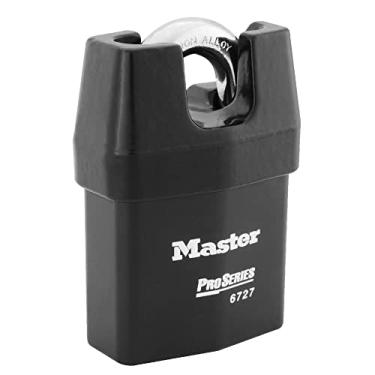 Imagem de Master Lock Company 6727WO 2-5/8 pol. Cilindro de alta segurança com cadeado para cadeado, menos cilindro preto
