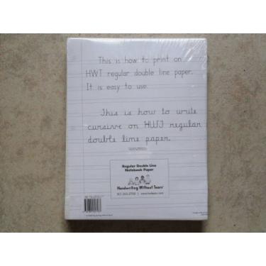 Imagem de Handwriting Without Tears: Papel para caderno de linha dupla regular 500 folhas