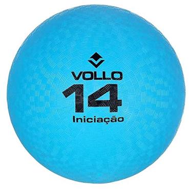 Imagem de Bola De Iniciação Borracha Esportiva T14 Numero 14 Vollo BI014 Azul
