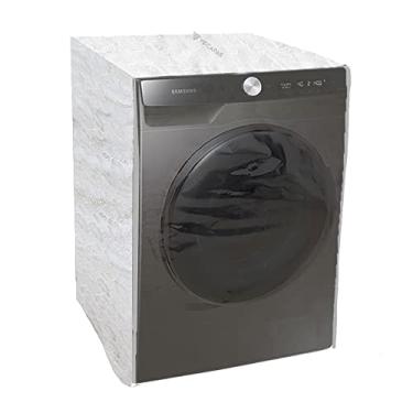Imagem de Capa Maquina Lava E Seca Samsung WD14T 14 Kg Transparente Com Ziper Branca