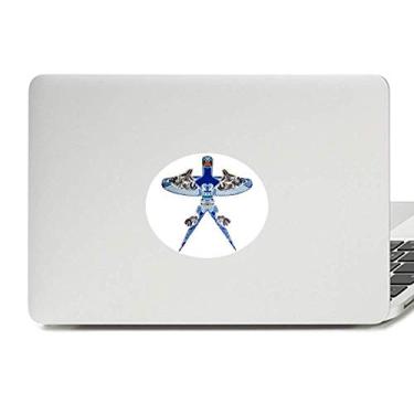 Imagem de Adesivo de vinil com estampa tradicional de pipa da cultura chinesa para laptop e notebook