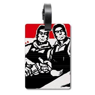 Imagem de Pincel para escrever com chave inglesa na China, bolsa de mala, etiqueta para cartão de bagagem