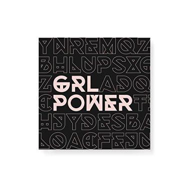 Imagem de Arte Maníacos Quadro Decorativo em Tela Canvas Girl Power Tipos - 50x50cm