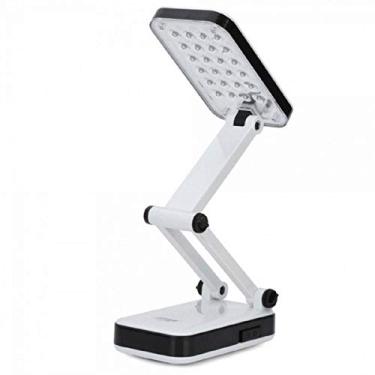 Imagem de Luminária Mesa 24 Led Luz Emergência Escritório Estudo Abaju