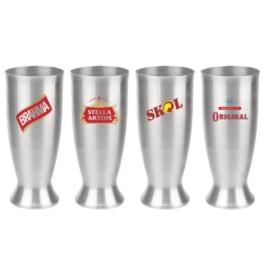 Jogo Copos Chopp Cerveja Tulipa Vidro 6pcs 230ml