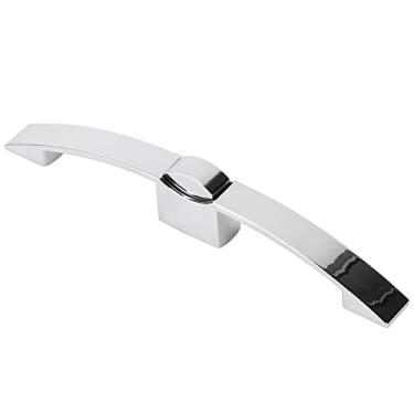 Imagem de Trava Alça de Puxar Com Botão de Pressão RV, Trava de Alça de Armário RV Em Forma de Suave para Reboque para Caravana