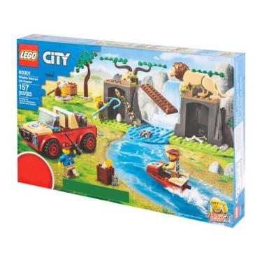 Imagem de Lego City Off-Roader Para Salvar - Animais Selvagens 157 Peças 60301