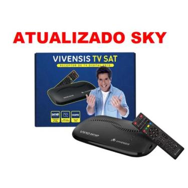 Imagem de Receptor Digital Vivensis Vx10 Tv Sat Hd