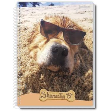 Imagem de Kit de Cadernos, Pauta Branca, Universitário, 1 Matéria, Capa Dura, Shurastey, 80 Folhas, Pacote com 4