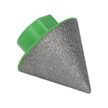 Imagem de Broca de Fresagem de Chanfradura de Diamante, Broca de Chanfro de Chanfro Verde, Broca de Fresagem de ângulo Base 60 para Moldar, Ampliar e, Conjuntos de Serras de Furo (38mm)