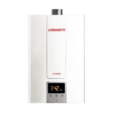 Imagem de Aquecedor de Água a Gás Lz 1600DE GLP 15, 0 L/Min, Lorenzetti, Branco