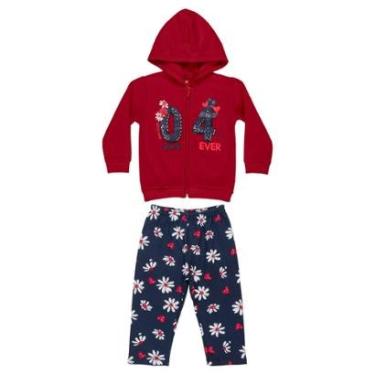 Imagem de Conjunto com Jaqueta e Calça em Moletom para Bebês Bee Loop-Feminino