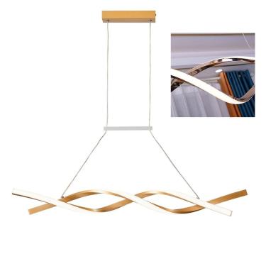 Imagem de Lustre Aspiral Pendente 3 em 1 LED Iluminaçao Hall de Entrada Recepçao Sala de Jantar R...