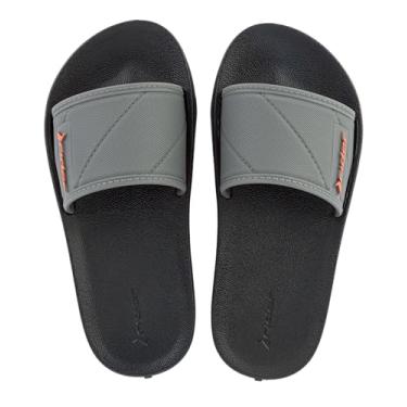 Imagem de Chinelo Rider Slide Infantil Street Meninos Resistente Para Criança (Cinza, BR, Criança de 9 a 12 anos, Numérico, 34)