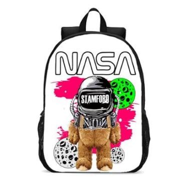 Imagem de MOCHILA ESCOLA INFANTIL JUVENIL ANIME NASA-Unissex