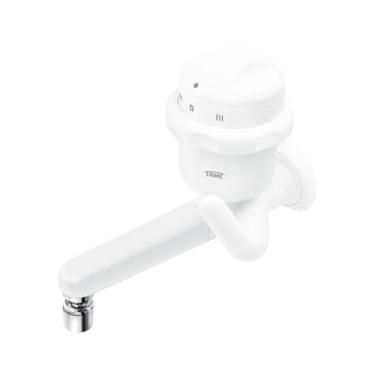 Imagem de TORNEIRA ELÉTRICA BICA RETA PAREDE 127V – 4.800W – FAME