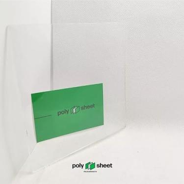 Imagem de Placa Chapa de Poliestireno Similar Acrílico Transparente Cristal (2mm, 100cm x 50cm)