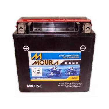 Imagem de Bateria Moura Moto 12Ah MA12-E Selada BMW/F800/Mirage/VStorm