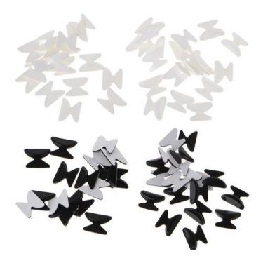 Imagem de Plaqueta Adesiva Silicone Acetato Óculos-pct C/20 Prs - Terceiros, Asa