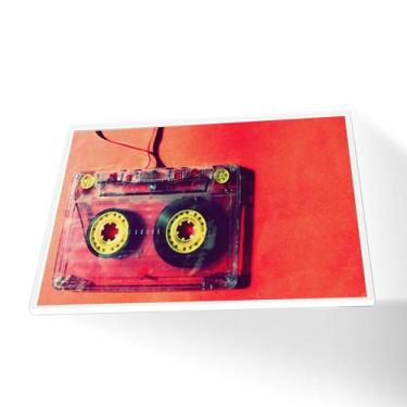 Imagem de Quadro Fita K7 Vinil Sem Vidro - Center Molduras, 40x30 Caixa, Branca