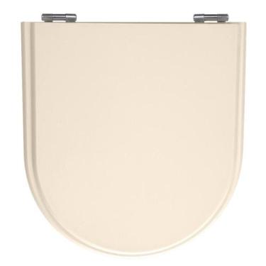 Imagem de Assento Laqueado Calypso Rosa Shell Tampa Para Vaso Incepa - Sicmol