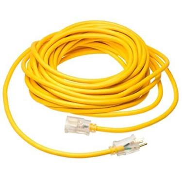 Imagem de Coleman Cable 01789 Cabo de extensão isolado, 10/3, com extremidade iluminada, 30 metros