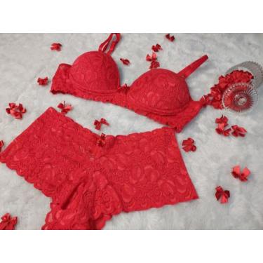 Imagem de Conjunto de renda antialérgica GG - Marikota'slingerie 