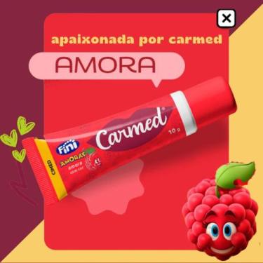 Imagem de Carmed Fini Amoras - Amora Hidratante Labial Com Cor 10g - cimed