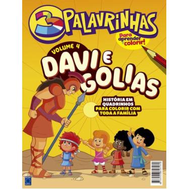 Imagem de Livro - 3 Palavrinhas - História em Quadrinhos para Colorir - Volume 4