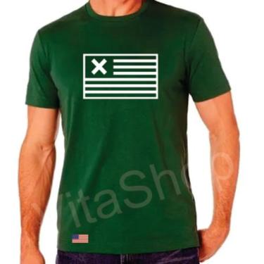 Imagem de Camiseta Texas Country masculina feminina, Verde musgo, GG