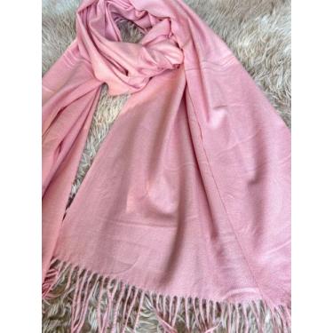 Imagem de Lenco Cachecol Echarpe Grosso Lisa Basica Importado Tamanho 190x72cm p