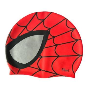 Imagem de Touca Infantil De Natação Esporte Aquático Piscina Toca Toquinha Perso