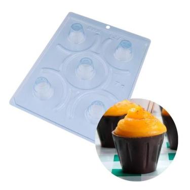 Imagem de Forma Para Chocolate Copinho Licor BWB Com 3 Partes Doces Finos Acetat