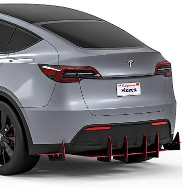 Imagem de Vicrez Genali VR2 Rear Diffuser vz102645 Compatible with Tesla Model Y 2020-2023