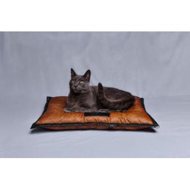 Imagem de Cama colchonete resistente e impermeável  para   GATO   PP   Marrom - 