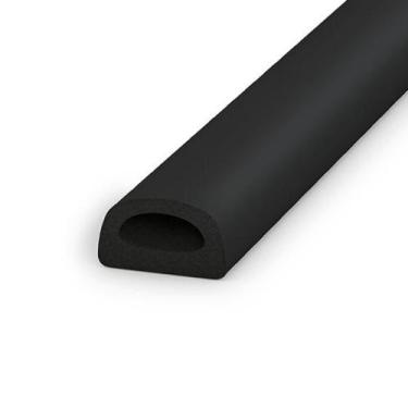 Imagem de Veda Frestas 6 metros Adesivo Preto - COMFORTDOOR