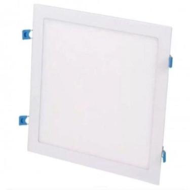 Imagem de Plafon Led Painel Ilumimax 40w Quadrado Branca Frio 6500k Embutir Bivo
