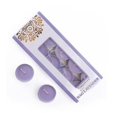 Imagem de Vela Aromática Indiana Vijayshree Golden Nag Lavanda
