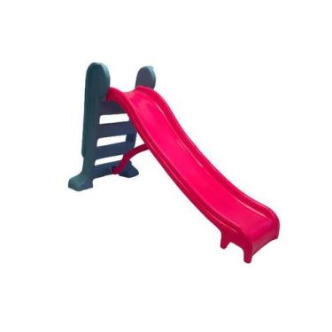 Imagem de Escorrega médio 3 degraus playground infantil 16 cores lindas para men