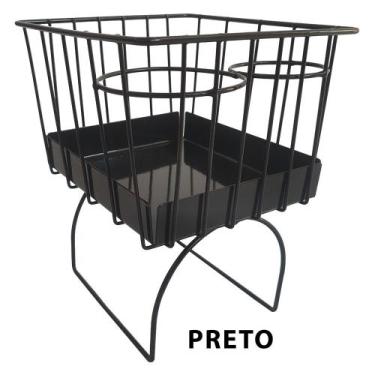 Imagem de Cesto Tunel Do Fusca Porta Copos Porta Treco (Preto) - Nacional, PRETO