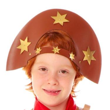 Imagem de Chapéu Lampião Cangaceiro Infantil material ecológico - CANGAÇO - Quim