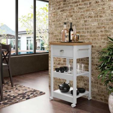 Imagem de Balcão Fruteira galão água Ditália BA-130 BR, Branco