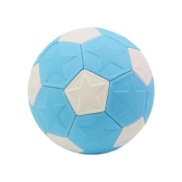 Imagem de oshhni Bola de futebol oficial tamanho 5 bola de jogo resistente ao desgaste profissional EVA borracha bola de treinamento futebol para jogo presente de
