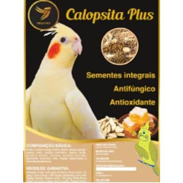 Imagem de Mistura Calopsita Plus 10kg. Ração e Sementes Para Pássaros e Pets