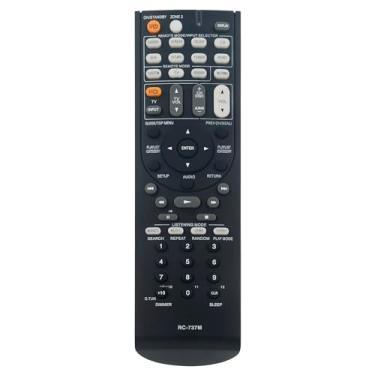 Imagem de ALLIMITY Controle remoto de substituição RC-737M compatível com alto-falante de som surround ONKYO receptor AV HT-R670 HTS6200 TXSR507 TX-SR577 HTP-670 SKF-670 SKC-670 SKW-770 UP-A1 SKR-670 SKB-670