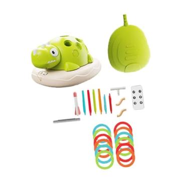 Imagem de EHJRE 3 em 1 jogos ao ar livre brinquedo crianças brinquedo ativo lançador de foguetes jogar anéis brinquedo para quintal