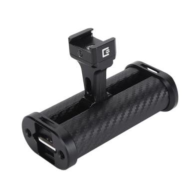 Imagem de Alça Lateral de Liberação Rápida para Gaiolas de Câmera, Gaiola de Câmera de Fibra de Carbono Com Alça de Estrutura de Calha Ajustável, Montagem de Sapata Fria, Alça de Gaiola de