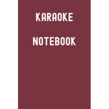 Imagem de Karaoke Notebook: Ruby Red Matte Finish Lined Journal, 120 Pages, 6 x 9, Gift For Thinkers, List Makers and Doers (Karaoke Notebook Journal)