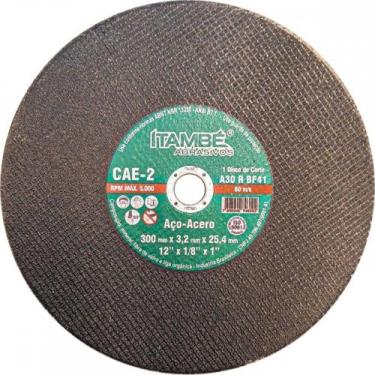 Imagem de Disco Corte Ferro Itambe 12''X1/8''X1'' 2 Telas Cae-2